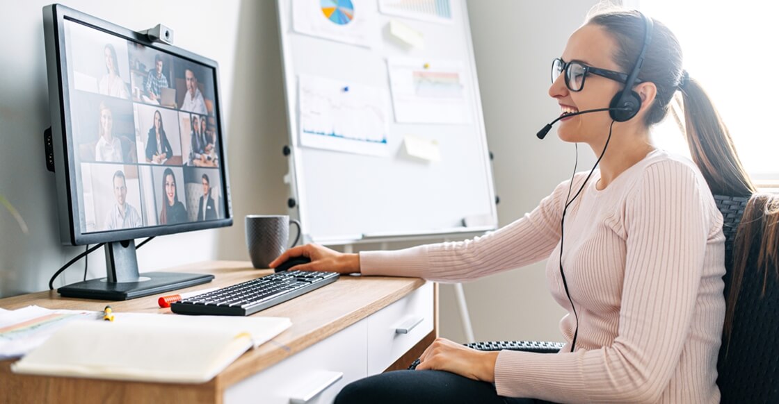 Remote worker, working from Home